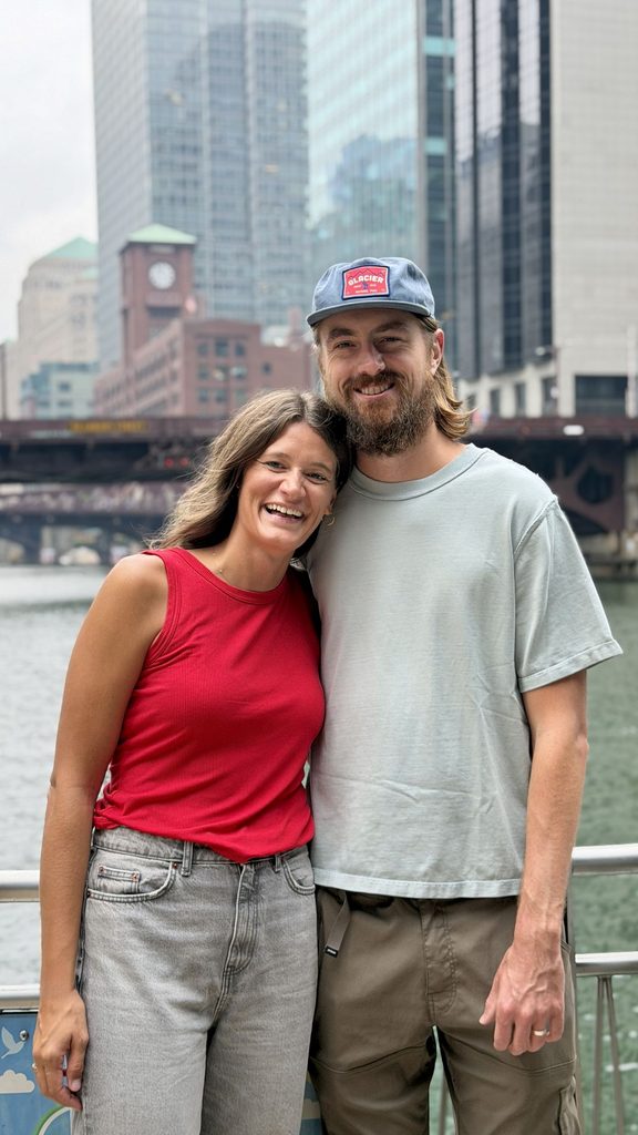 Starting our Lake Michigan road trip in downtown Chicago